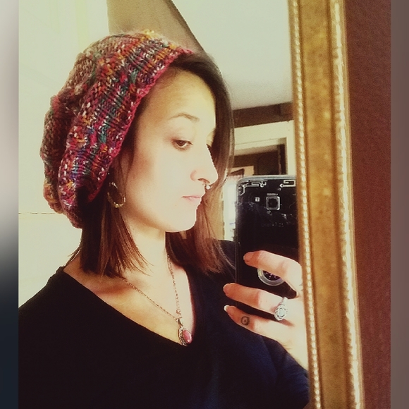 Hand Crochet Beanie - Picture 2 of 2